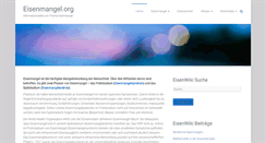 Desktop Screenshot of eisenmangel.org